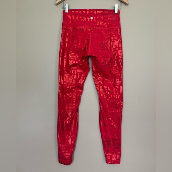 {Lululemon} Wunder Under High-Rise Tight 28" Full-On Luxtreme in 20YR Manifesto - Picture 4 of 11